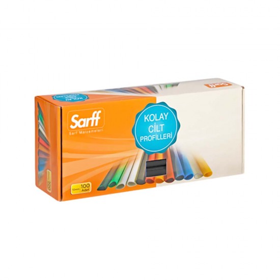 SARFF 15203009 SIRTLIK 10MM SİYAH 100LÜ