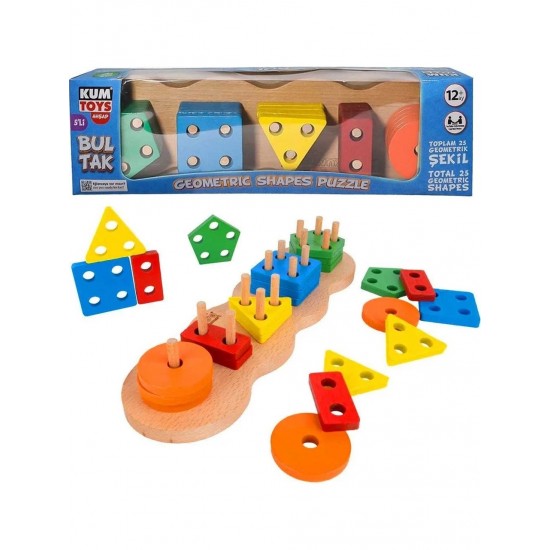 REDKA KM5656 KUMTOYS AHŞAP BEŞLİ BULTAK