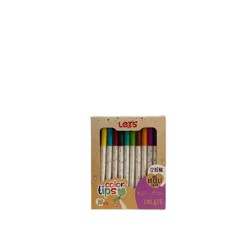 LETS L05001 KEÇELİ KALEM YIKANABİLİR 12 RENK İNCE