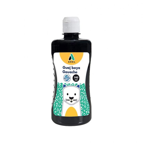 ADEL GUAJ BOYA 500ML SİYAH 000016