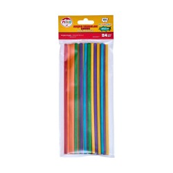 MİLEO 1835 AHŞAP ÇUBUK YUVARLAK 5X200MM RENKLİ