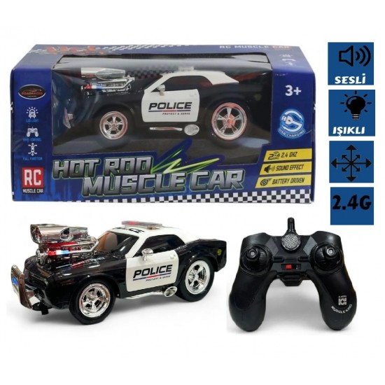 CAN MK8125B U.KUMANDALI 1:16 SESLİ IŞIKLI DRİFT ATAN ARABA