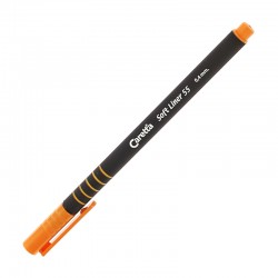 CARETTA 55-08 SOFT LİNER KALEM TURUNCU