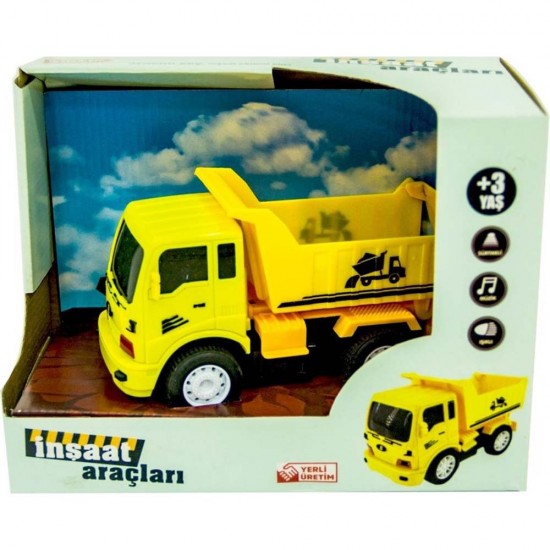 BİRLİK URT012-002 ŞEHRİN İNŞAAT ARAÇLARI KEPÇE PİLLİ IŞIKLI