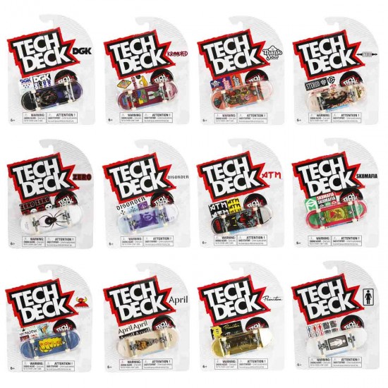 SUNMAN S00067049 TECH DECK PARMAK KAYKAYI TEKLİ PAKET 96MM.