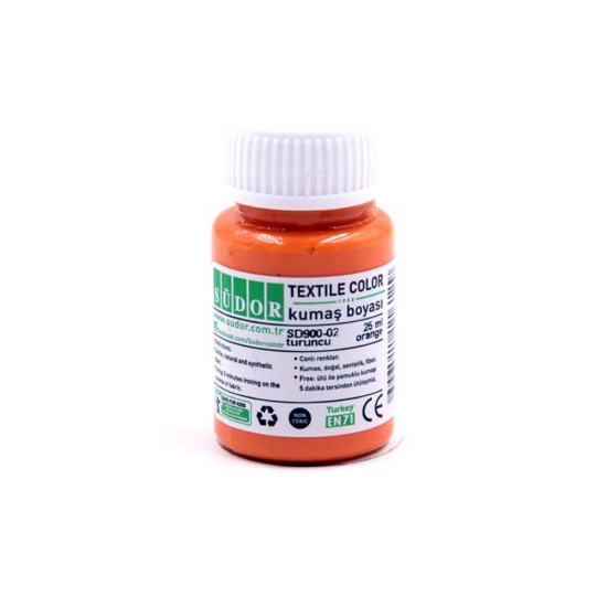 SÜDOR SD900-02 KUMAŞ BOYASI 25ML TURUNCU