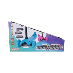 SİSBRO GALAXY IŞIKLI MİNİ SCOOTER SARI