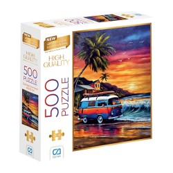 CA 7526 PUZZLE 500 PRÇ SAHİLDEKİ KARAVAN