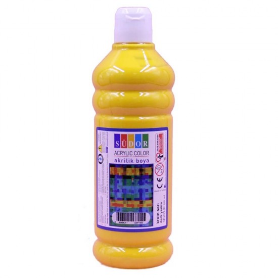 SÜDOR SD1009-02 AKRİLİK BOYA 500ML KROM SARI