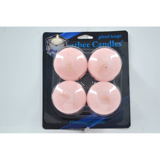 GÖKSUN MUM G-100-P YÜZEN MUM 3X3.5 4LÜ