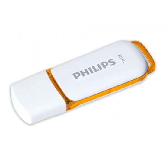PHİLİPS FM12FD70B BELLEK SNOW 128 GB TURUNCU / BEYAZ