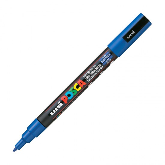 UNİ PC-3M POSCA POSTER MARKÖRÜ MAVİ