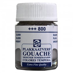 TALENS 8168002 GUAJ BOYA 16ML SİLVER