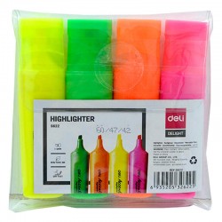 DELİ S622 FOSFORLU KALEM 4LÜ POŞET 100016721