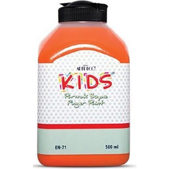 ARTDECO 118L-250 KİDS PARMAK BOYA 500ML TURUNCU