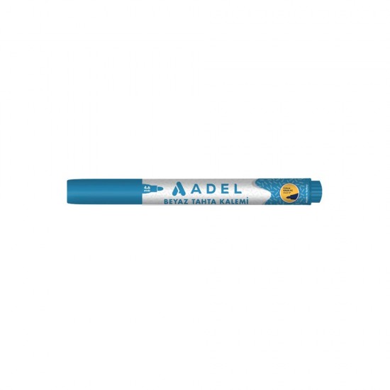 ADEL BEYAZ TAHTA KALEMİ YUV.UÇ MAVİ 881012
