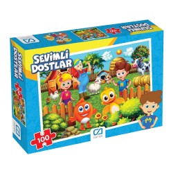 CA 5306 PUZZLE 100 PRÇ SEVİMLİ DOSTLAR