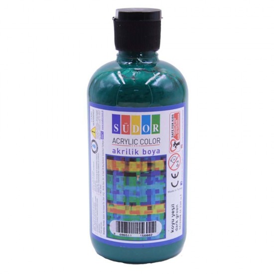 SÜDOR SD1008-11 AKRİLİK 250ML KOYU YEŞİL