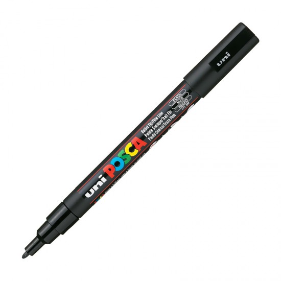 UNİ PC-3M POSCA POSTER MARKÖRÜ SİYAH