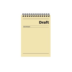 KESKİN 140541 BLOKNOT DRAFT KARTON KAPAK A5 80YP ÇİZGİLİ