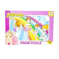 UTKU LAÇO LCFRM 006 FRAME PUZZLE 24PRÇ BALERİNLER