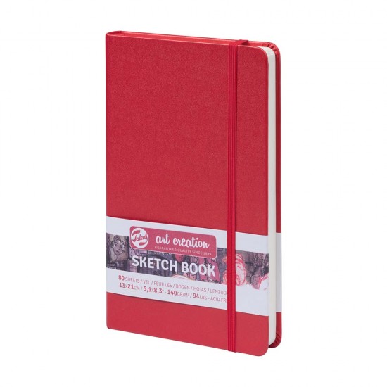 TALENS RT9314202M ART CREATION SKETCHBOOK 140GR 13X21 KIRMIZI