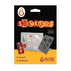 PİOLENT GSST24003 GALATASARAY SİYAH STİCKER