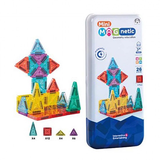 BAŞEL CH1470 MİNİ MAGNATİC PUZZLE TINE BOK 3,75CM 26 PARÇA