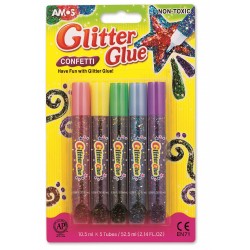 AMOS GCF10B5 SİMLİ YAPIŞTIRICI CONFETİ 105ML