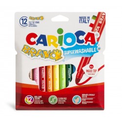 CARİOCA 42755 KEÇELİ KALEM YIKANABİLİR BRAVO