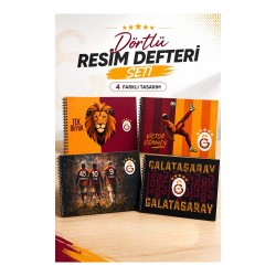 ME 50248 RESİM DEFTERİ GALATASARAY SPİRALLİ 17X24 15YP