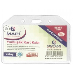 MAPİ 910 19 50Y YUMUŞAK KART KABI 85X55 YATAY 50Lİ TRELİ