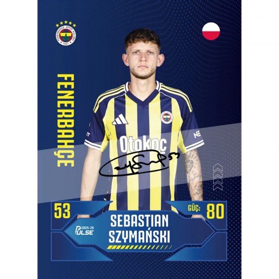 MYTHOS FENERBAHÇE PULSE FUTBOLCU KARTLARI 2025-26