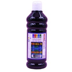 SÜDOR SD1009-14 AKRİLİK BOYA 500ML SİYAH