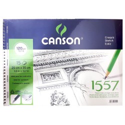 CANSON FCNS120153550 1557 RESİM VE ÇİZİM BLOK 35X50 120GR 15YP