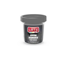 LETS L8440-13 TEK RENK OYUN HAMURU 110GR GRİ