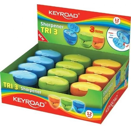 KEYROAD 273130 KR971431 KALEMTRAŞ TRI3 3LÜ
