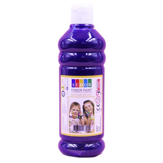 SÜDOR SD8009-08 PARMAK BOYASI 500ML PRUSYA MAVİ