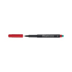 FABER ASETAT KALEMİ S KIRMIZI 152321