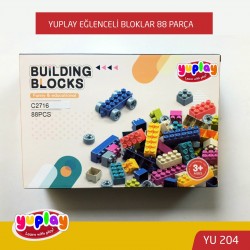 YUPLAY YU204 EĞLENCELİ BLOKLAR 88 PARÇA