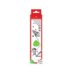 FABER NEON MERCANLI KURŞUN KALEM ÜÇGEN 2B 321604