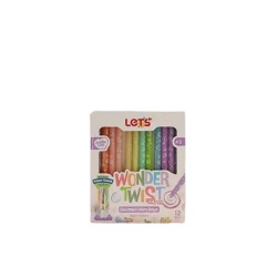 LETS L03009 MUM BOYA ÇEVİRMELİ 12 RENK PASTEL WONDER TWİST