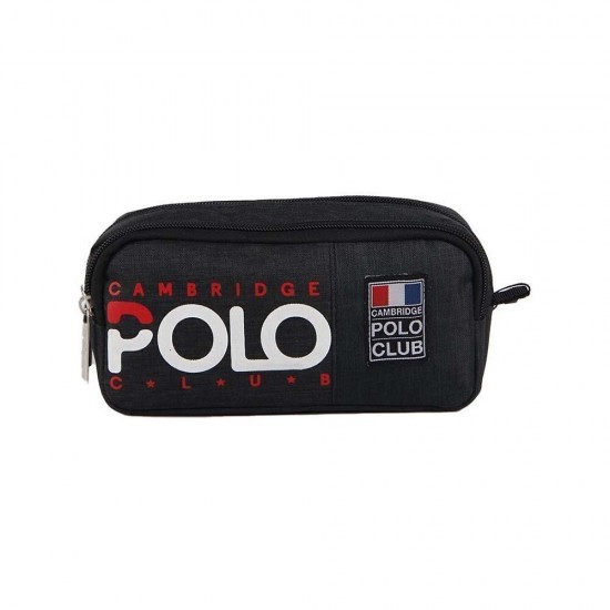VKN 3028 CAMBRİDGE POLO CLUB NORMCORE KALEM ÇANTA 2 BÖLME SİYAH