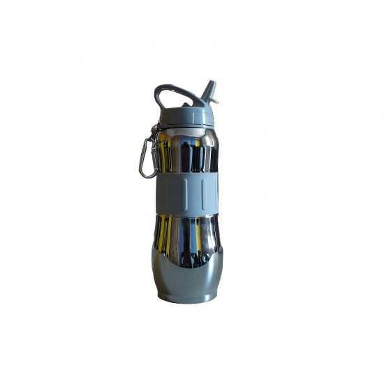 BEAR&amp;DEER MT0041 MATARA ÇELİK GÜMÜŞ RENK 830ML