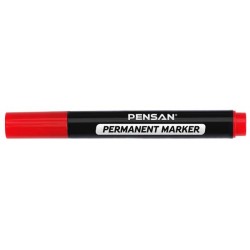 PENSAN 6600 YUVARLAK UÇ PERMANENT MARKÖR KIRMIZI