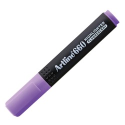 ARTLİNE 660 FOSFORLU KALEM MOR
