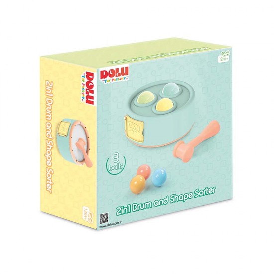 DOLU 5193 2 İN 1 DAVUL VE TOP OYUNU
