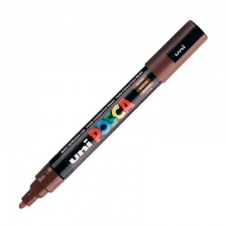 UNİ PC-5M POSCA POSTER MARKÖRÜ KAHVERENGİ