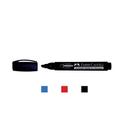 FABER PERMANENT MARKÖR 54 MAVİ KESİK UÇ 157951