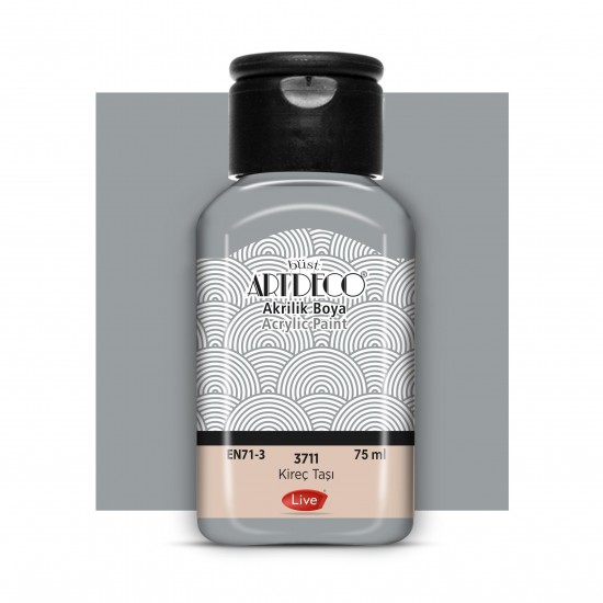 ARTDECO 070R-3711 AKRİLİK BOYA 140ML KİREÇ TAŞI